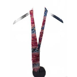 J. Garcia Long Tie Landscape Eye Collection Ten Vibrant Multicolor Pattern Silk‎